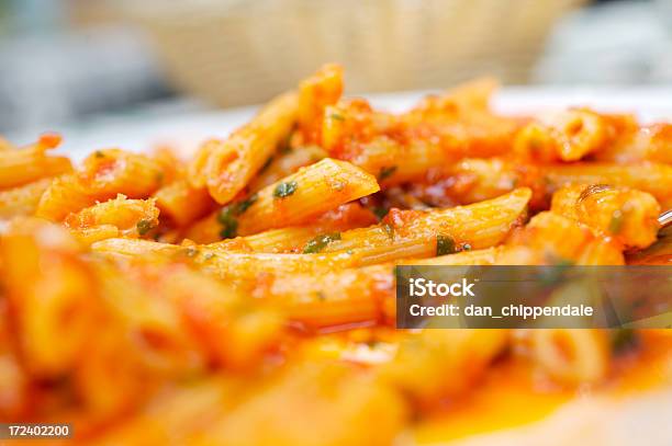 Penne Pasta Stockfoto und mehr Bilder von Bildschärfe - Bildschärfe, Fotografie, Herzhafte Speisen
