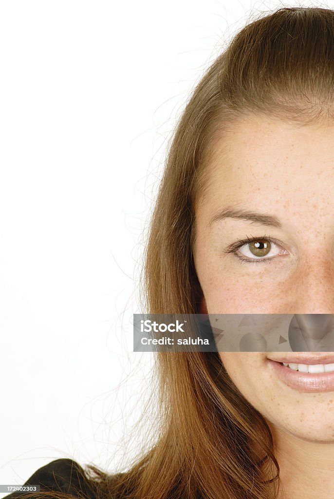 Freundliches Lächeln - Lizenzfrei Kontrastreich Stock-Foto