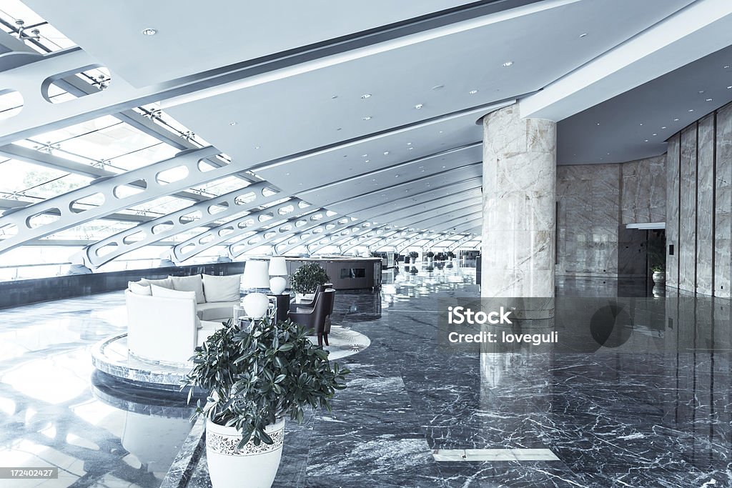 Ufficio hall - Foto stock royalty-free di Acciaio