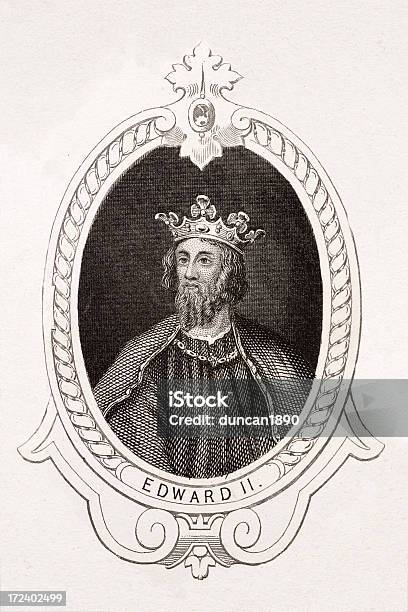 King Edward Ii - Arte vetorial de stock e mais imagens de Retrato - Retrato, Cavaleiro - Papel Humano, Fora de moda - Estilo