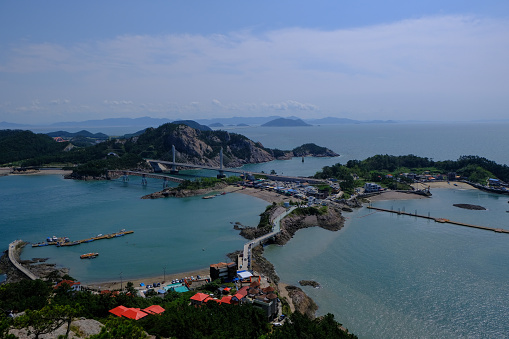 Amazing seascape of Tatsugo town, Amami Island, Japan