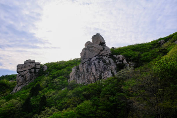 istock korean mountain with rock 1724026637