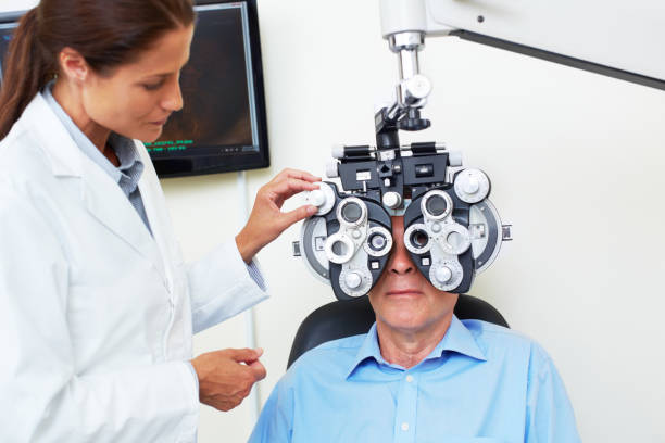 istock Turn of a knob improves his vision 172402910