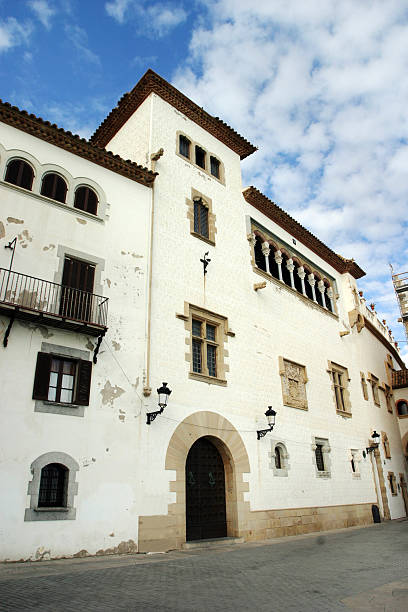 istock Spanish Architecture Sitges Barcelona Townhomes 172403012