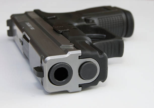 9mm Handgun (2) stock photo