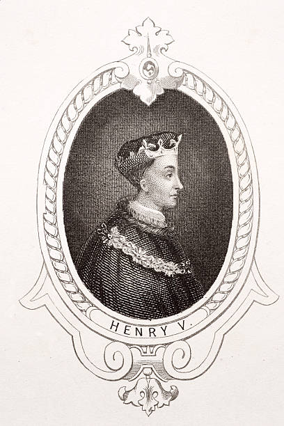 킹사이드 henry v - henry v stock illustrations