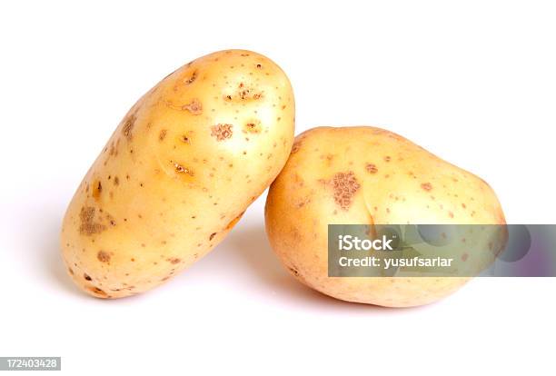 Ziemniaki - zdjęcia stockowe i więcej obrazów Bez ludzi - Bez ludzi, Białe tło, Brązowy