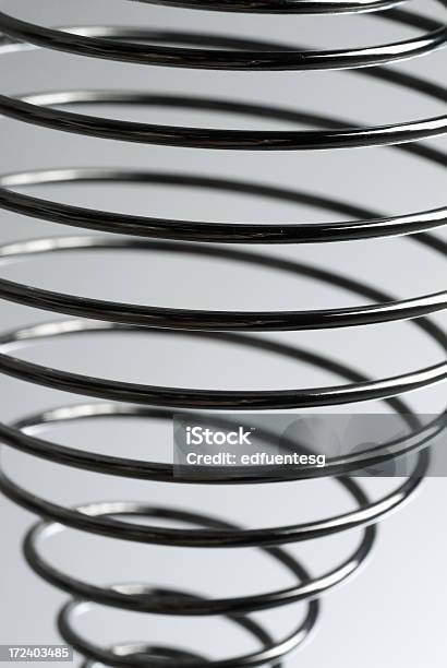 Srping - Fotografias de stock e mais imagens de Espiral de Metal - Espiral de Metal, Alumínio, Arame