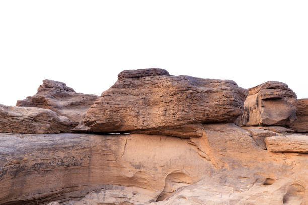 istock rock or sandstones isolated on white background 1724037866