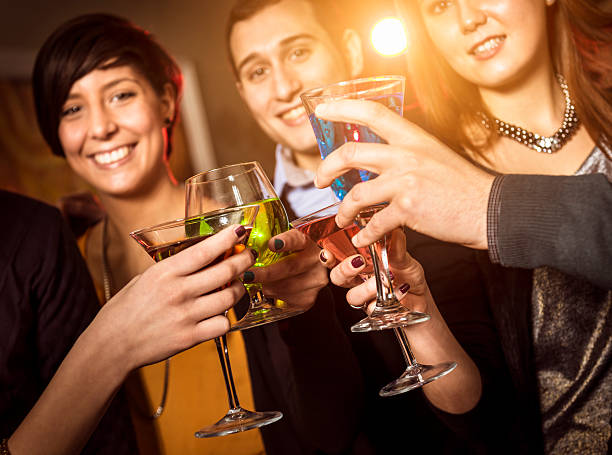 istock friends toasting at the disco 172404135