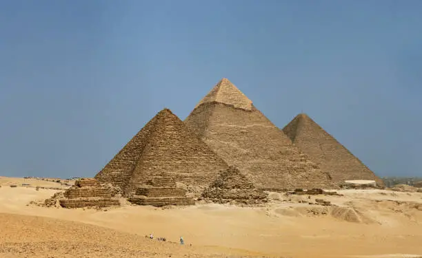 Photo of Giza pyramids