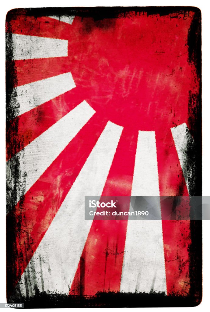 Bandeira Japonesa XXL - Foto de stock de Acabado royalty-free