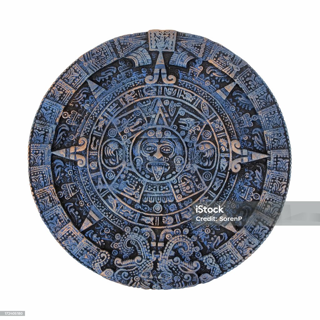 Calendario Aztec - Foto de stock de Azteca libre de derechos