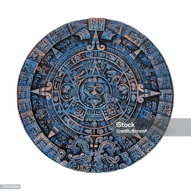 Calendario Aztec Foto de stock y más banco de imágenes de Azteca - Azteca, Calendario, Antiguo