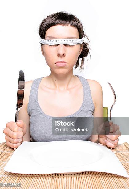 On A Diet Stock Photo - Download Image Now - Table Manners, Addiction, Adult