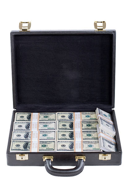 istock Briefcase full of US money 172405335