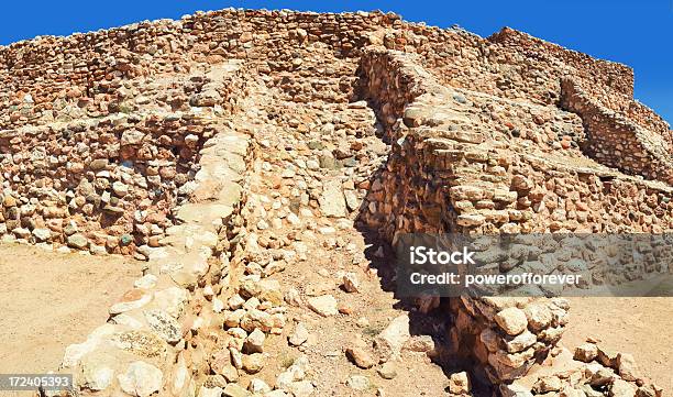 Tuzigoot National Monument - zdjęcia stockowe i więcej obrazów Anasazi - Anasazi, Bez ludzi, Bezchmurne niebo