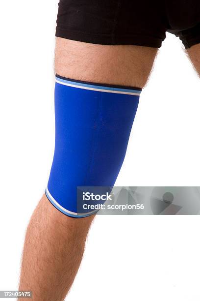 Knieguard Stockfoto und mehr Bilder von Anatomie - Anatomie, Athlet, Bandage