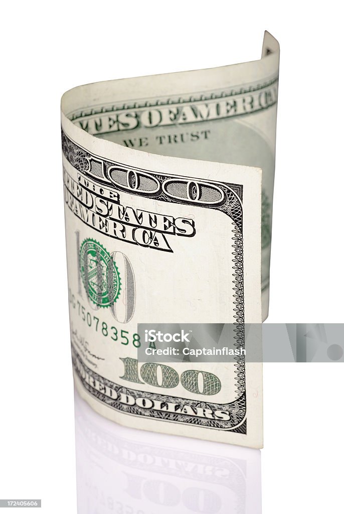 Сто ДОЛЛАР - Стоковые фото 1 доллар - Бумажные деньги США роялти-фри