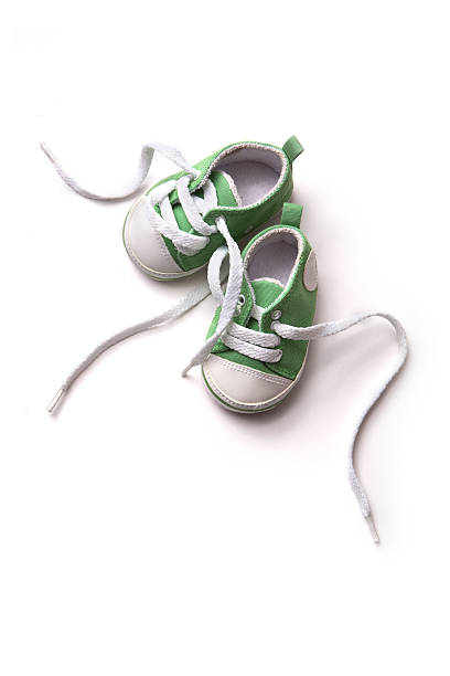 istock Shoes: Green Baby Shoe 172405726
