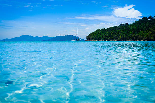 istock Tropical Sea and Boat 172405976