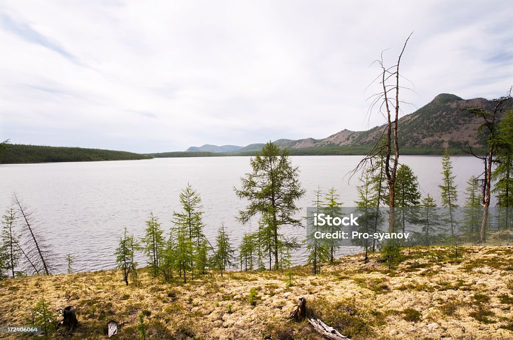 O Lago Dvargalaak. - Royalty-free Ao Ar Livre Foto de stock