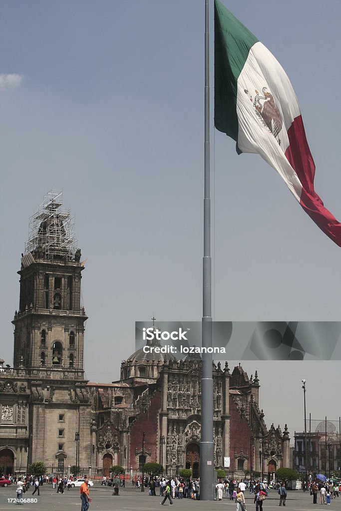 De de praça catedral - Royalty-free México Foto de stock