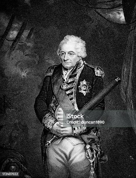 Earl Of St Vincent - Stockowe grafiki wektorowe i więcej obrazów Medal - Medal, Rewolucja amerykańska, Admirał