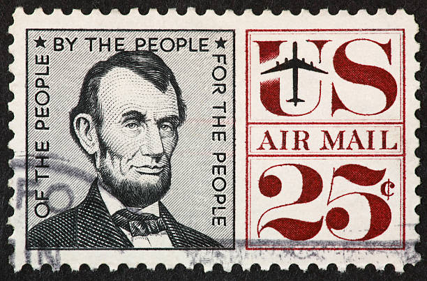 istock Lincoln airmail stamp 1959-61 172407093