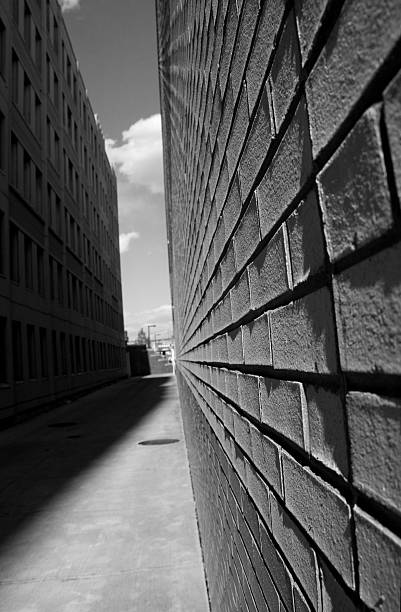 istock Brick Wall and Alley Perspective 172407338