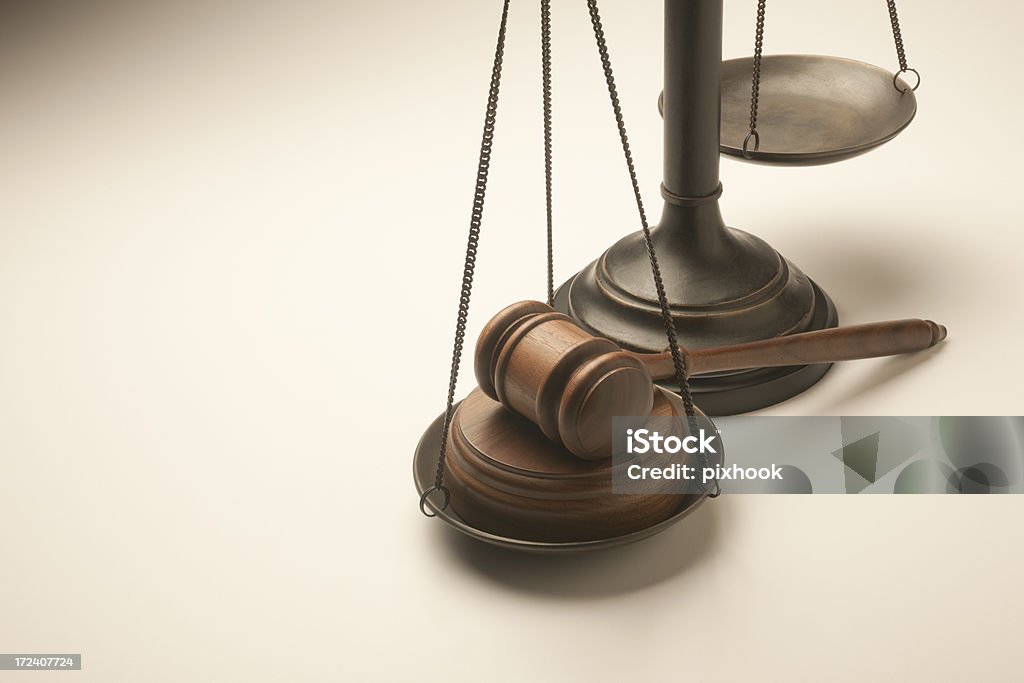 Scale della Giustizia - Foto stock royalty-free di Autorità