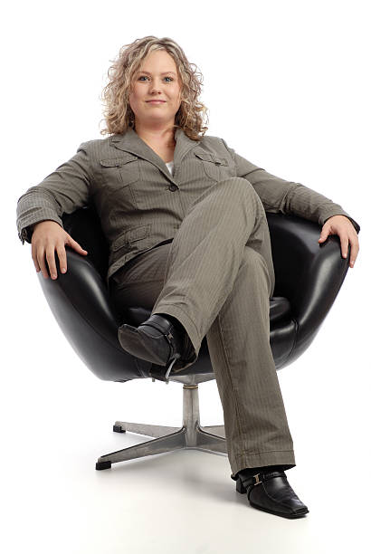 Business woman sitting