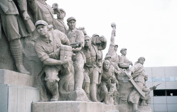 istock Statues at the Mao mausoleum, Beijing. 172407768