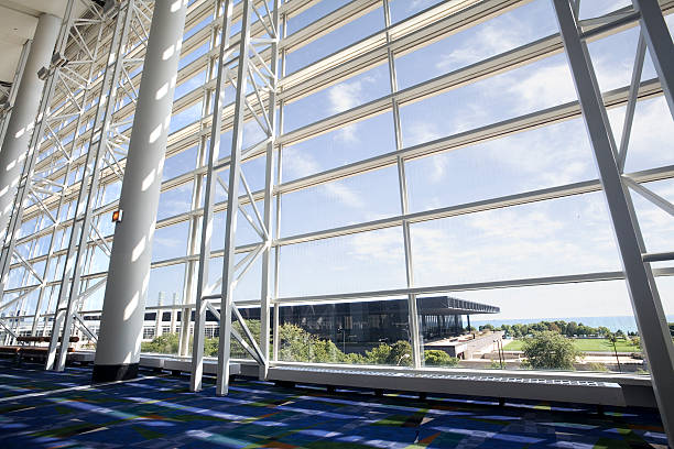 View from within McCormick Place stock photo