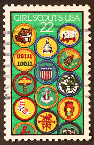 Girl Scout stamp