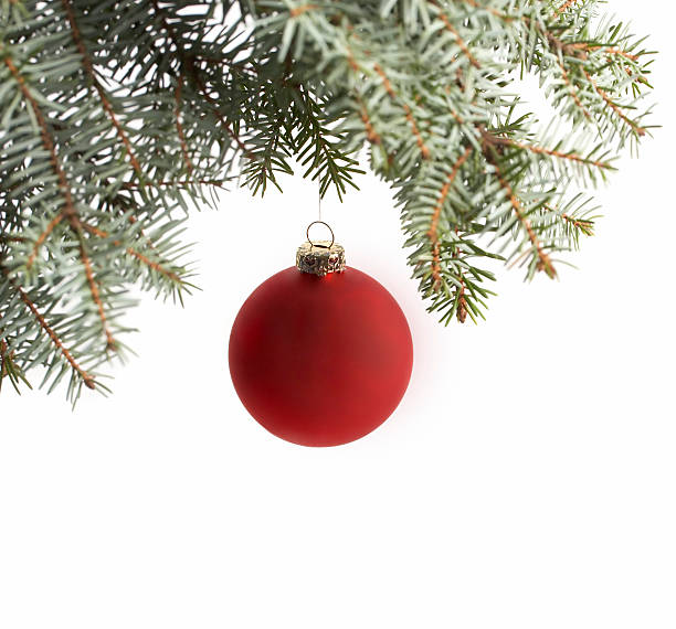istock Christmas bauble, isolated on white background 172409312