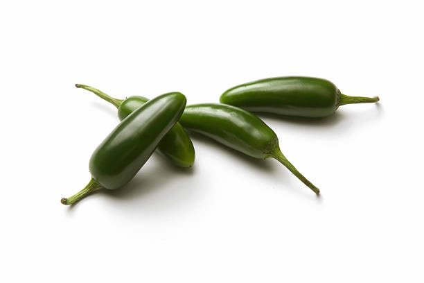 istock Vegetables: Jalapeno Peppers Isolated on White Background 172409627