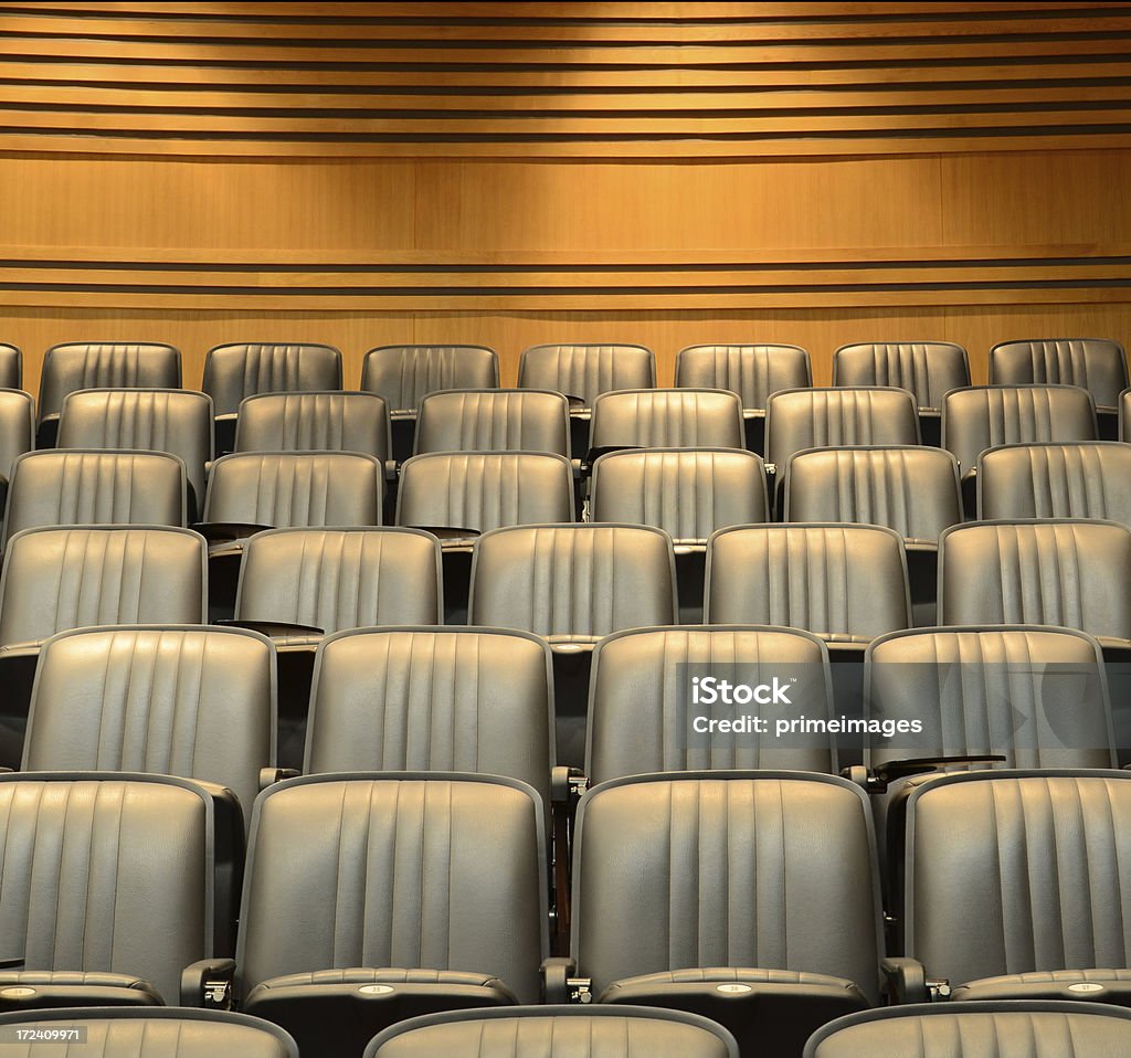 Asientos en la sala de conferencias y sala de conferencias - Foto de stock de A la moda libre de derechos