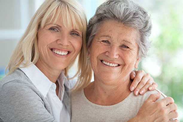 istock Woman hugging her mother. 172410098