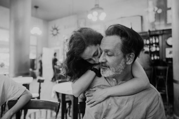 istock Loving couple having a brunch in a restaurant 1724101081