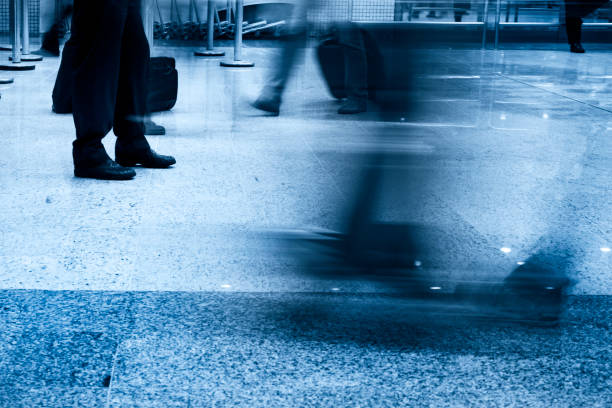 istock Passengers walking at an airport 172410316