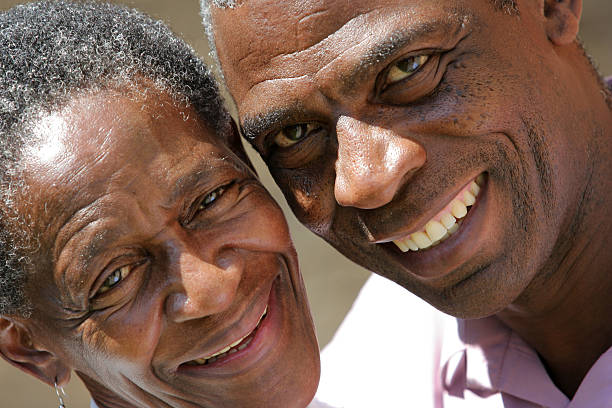 istock Mature loving African couple 172410512