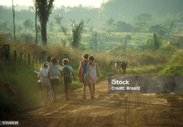 Torna A Scuola - Fotografie stock e altre immagini di Brasile - Brasile, Educazione, Scena rurale