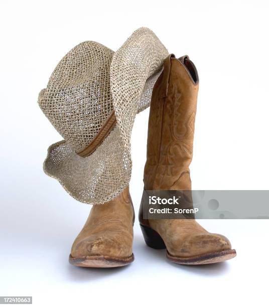 Cowboy - Fotografias de stock e mais imagens de Bordado - Bordado, Bota, Bota de Cowboy