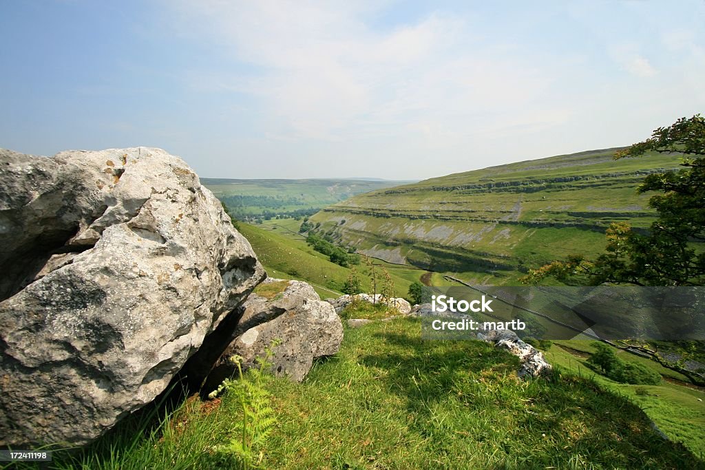 L'été au-dessus de la vallée de Boulder - Photo de Angleterre libre de droits