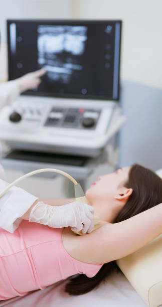 istock woman lymph ultrasound examination 1724113971
