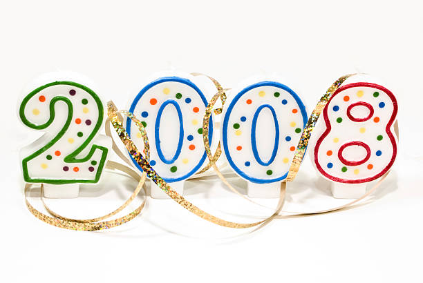 istock Happy New Year-2008 Candle Series 172412186