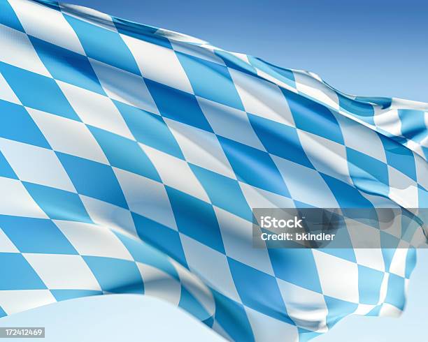 Flagge Of Bavaria Stockfoto und mehr Bilder von Bayern - Bayern, Flagge, Bayerische Staatsflagge