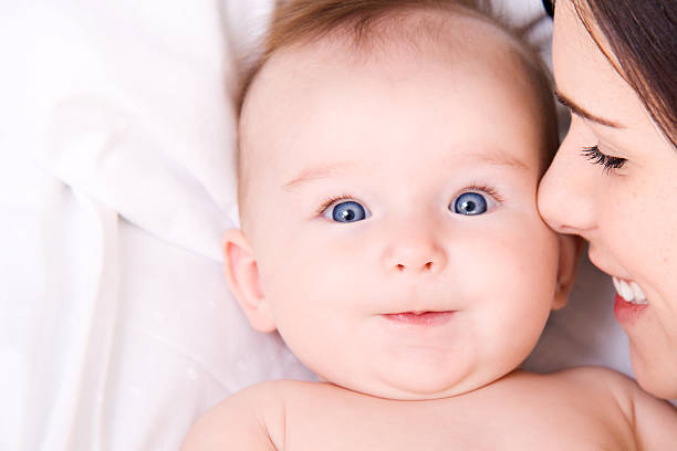 Mom and Baby stock photo