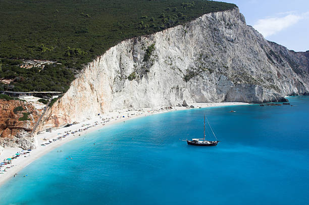 istock Porto Katsiki beach on Lefkas 172412706